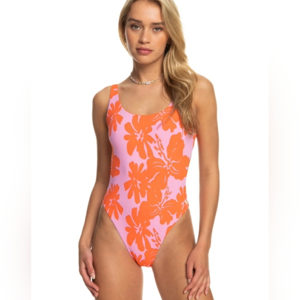 Roxy Surf.Kind.Kate. Reversible One-Piece Swimsuit NEW size large